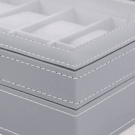 Anchor Gray Dozen Leather Watch Box